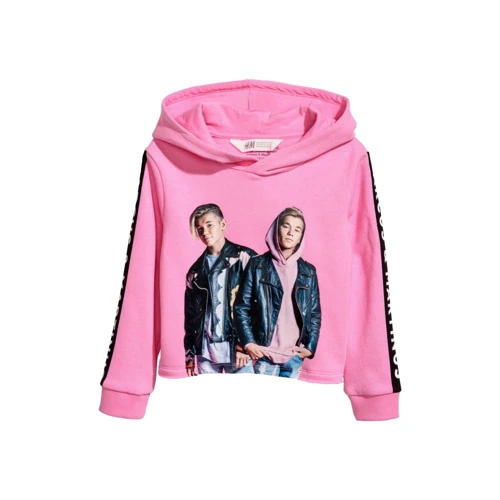 Худи H&M 7Z6316177 98-104 см розовое