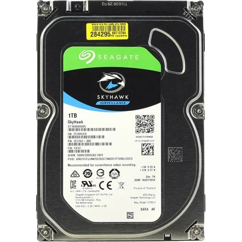 Внутренний жесткий диск Seagate SkyHawk ST1000VX005
