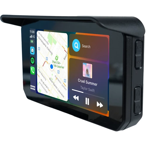 Ottocast CarPlay Lite C5 SE портативный GPS-навигатор для мотоциклов с беспроводным экраном CarPlay/Android Auto: undefined undefined
