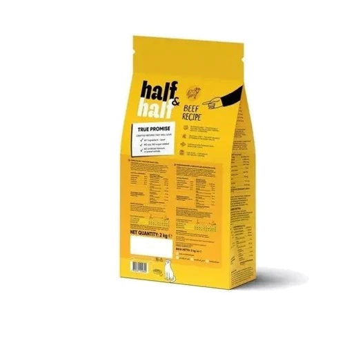 Сухой корм Half & Half для взрослых кошек с говядиной 2 кг (4820261920840): Возраст Взрослые