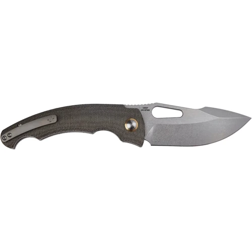 Нож Artisan Xcellerator SW, AR-RPM9 Steel, Micarta green (2798.03.38): Система блокировки Есть