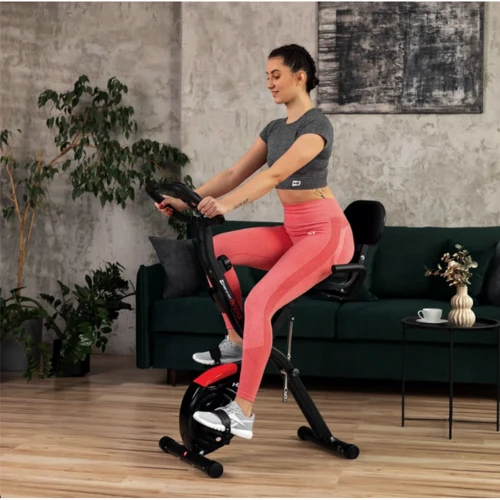 Велотренажер Hop-Sport HS-3030X Apeks X-Bike черный (5902308232518)