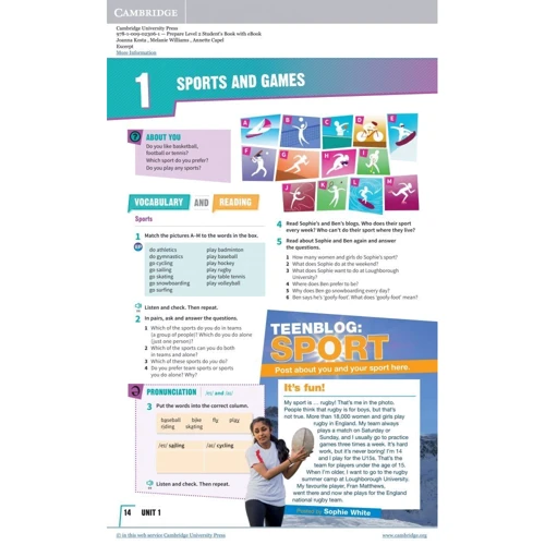 Prepare! Updated 2nd Edition 2: Student's Book with eBook: Производитель Cambridge University Press