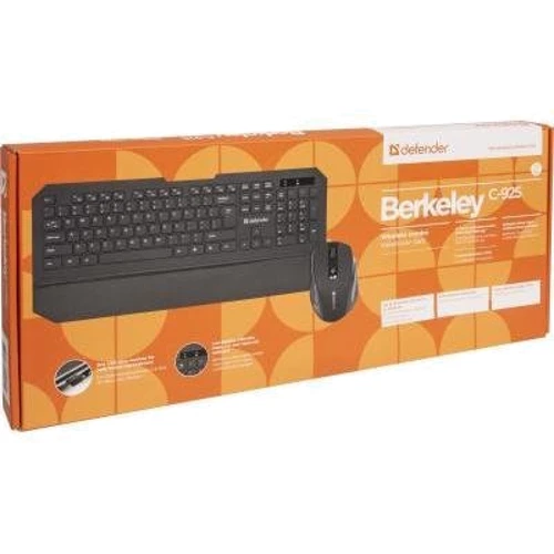 Комплект беспроводной Defender Berkeley C-925 Wireless kit Black (45925): Назначение Для ПК