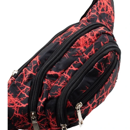 Мужская поясная сумка Valiria Fashion красная (4DETBP3351-1-2): Тип ручки Поясной ремень