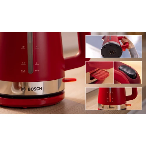 Электрочайник BOSCH TWK4M224: Мощность, Вт 2400
