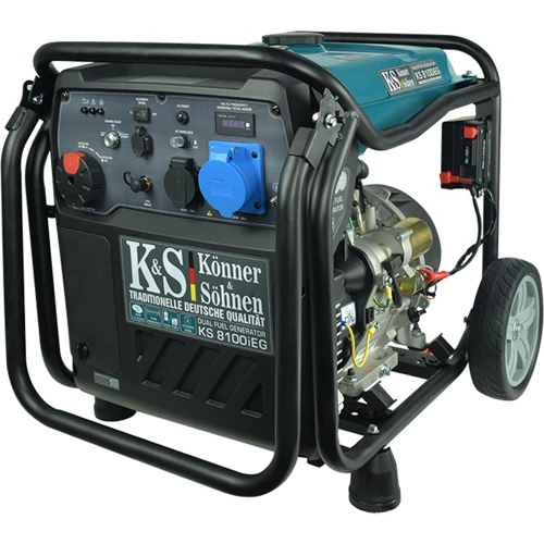 Генератор инверторный Konner&Sohnen KS 8100iE G: Вес 69.2 кг