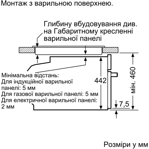 Духовой шкаф электрический Bosch CDG634BS1: Функция СВЧ нет