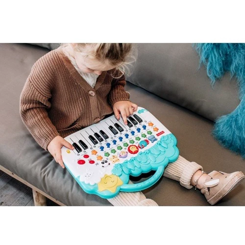 Пианино Fisher-Price Музыкальный зоопарк (22278): Материал Пластмасса