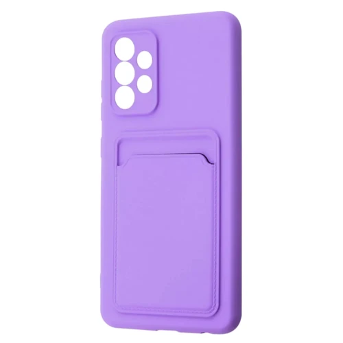 

Wave Colorful Case Pocket Light Purple for Samsung A525 Galaxy A52 / A528 Galaxy A52s 5G / A526 Galaxy A52 5G