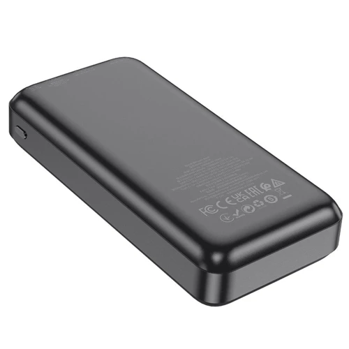 Внешний аккумулятор Hoco Power Bank 20000mAh J101A Astute 22.5W Black: Встроенный кабель нет