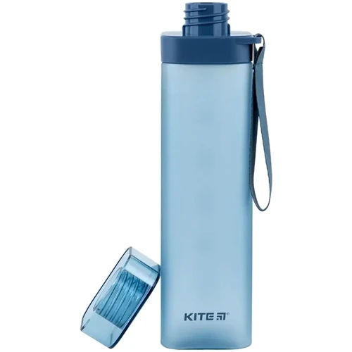 Бутылочка Kite для воды квадратная 700 мл синяя (K24-1210-1) фото 5