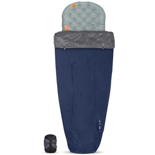 Спальный мешок Glow Gw1 Quilt Regular (10/4°C) 183 см Dark Sapphire/Grey от Sea to Summit (STS AGW1-R): Тип одеяло