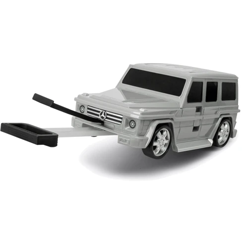 Чемодан машинка Ridaz Mercedes-Benz G-Class (91009W-GREY) фото 7