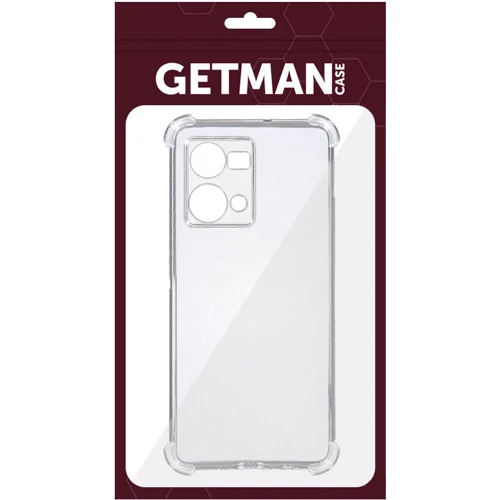 Чехол для телефонов TPU Case GETMAN Ease logo Full Camera Transparent for Oppo Reno 7 4G: Цвет прозрачный