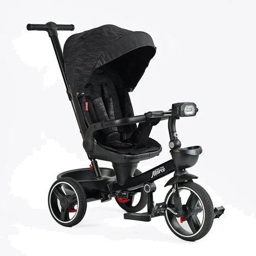 Дитячий велосипед Best Trike 3-х колісний чорний (9155/365-12)