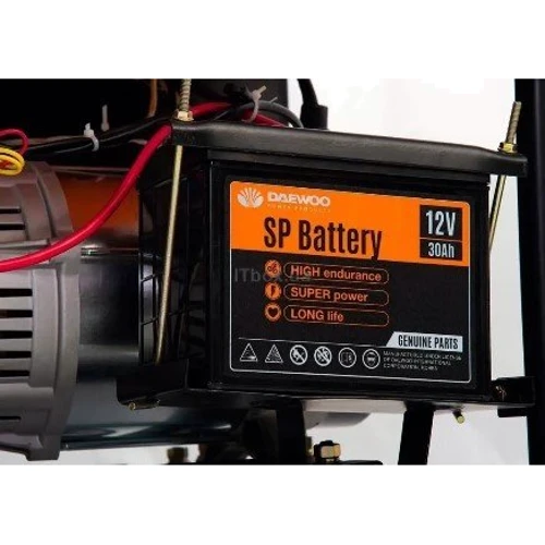 Daewoo DDAE 6000XE 5,5kW: Объем топливного бака 14 л