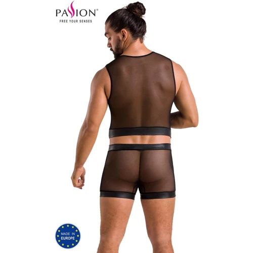 Изысканный комплект Passion 053 SET WILLIAM black S/M