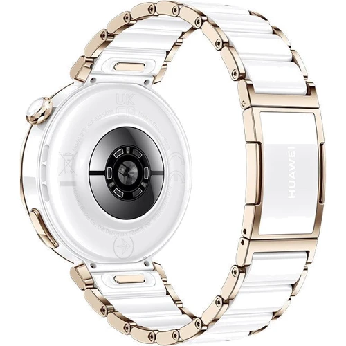 Смарт-годинник Huawei Watch GT 5 Pro 42mm Ceramic White: Матеріал корпуса Нанокристаллическая керамика