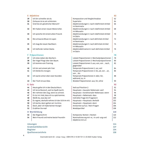 Deutsch Grammatik leicht A2: Кількість сторінок 136