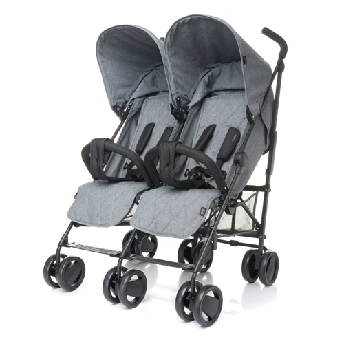 Коляка-тростину для двійні 4baby Twins (Grey)