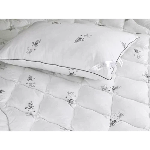 Ковдра Руно Silver Swan demi штучний лебедячий пух 172х205 (316.52_Silver Swan_demi): Наповнювач штучний пух