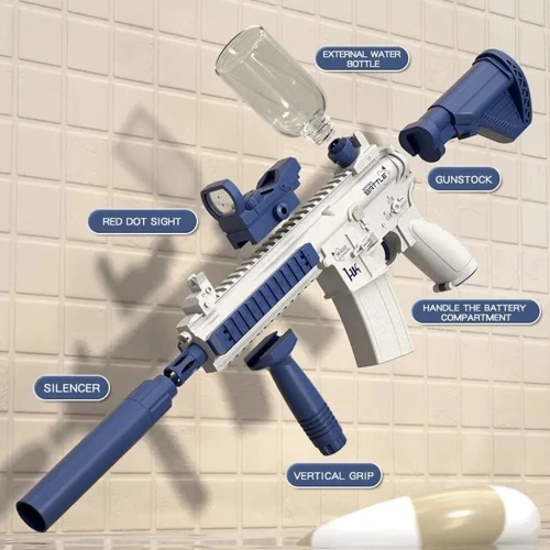 Водяной автомат Water Gun M416 blue (45144) фото 7