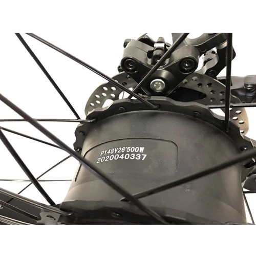Электровелосипед фэтбайк Kelb.Bike E-1911WS-26 500W, 48V 26" Черный фото 6