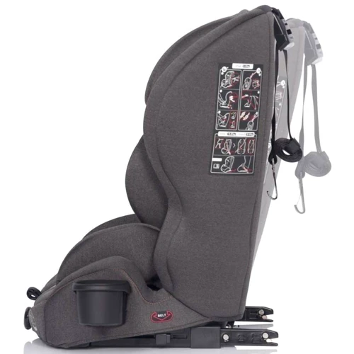 Автокресло Colibro Go Isofix 9-36 9024-CGIs-16 Granito, графит: Группа 1/2/3