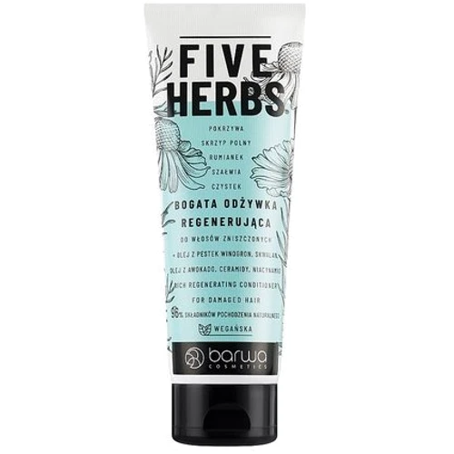 Barwa Cosmetics Five Herbs Кондиціонер для кучерявого волосся 180 ml
