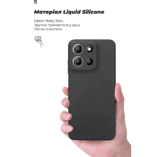 Чохол для телефона ArmorStandart ICON Case Camera cover Black для Motorola G15 (ARM82986) фото 7