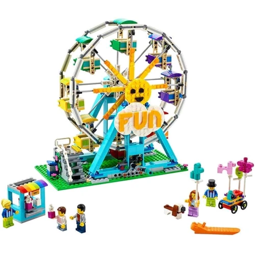 LEGO Creator Колесо обозрения (31119): Количество деталей, шт. 1002