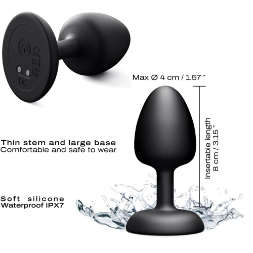Анальная вибропробка Dorcel Geisha Plug Infinite L