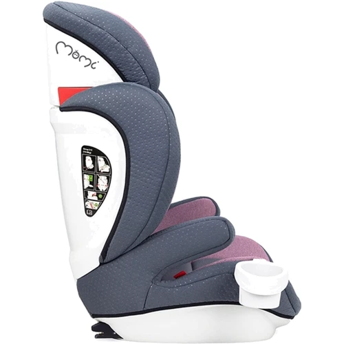Автокрісло дитяче MoMi QUICK FIX(15-36кг) pink (FOSA00005): Вага дитини 15 - 36 кг
