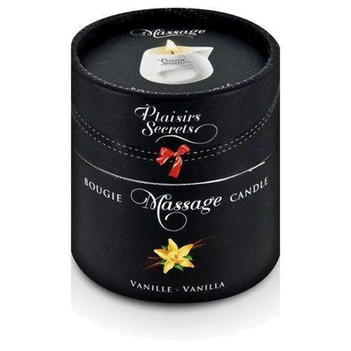 Массажная свеча Plaisirs Secrets Vanilla (80 мл)