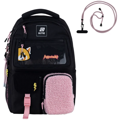 Рюкзак Kite AR25-2587M Education Teens 2587M Aggretsuko фото 2