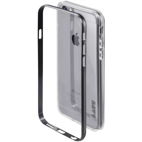 Чехол для iPhone LAUT EXO-FRAME Gun Metal (LAUT_IP6P_EX_GM) for iPhone 6 Plus/6S Plus: Цвет серый