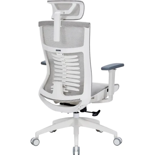 Офисное кресло OfficePro Balance OC620-W-LG-LG: Материал обивки Ткань, С сеткой