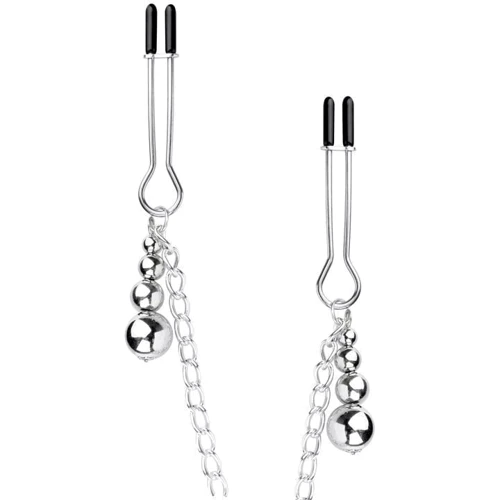 Зажимы для сосков и клитора Bedroom Fantasies: Nipple and Clitoris Clamps - Silver