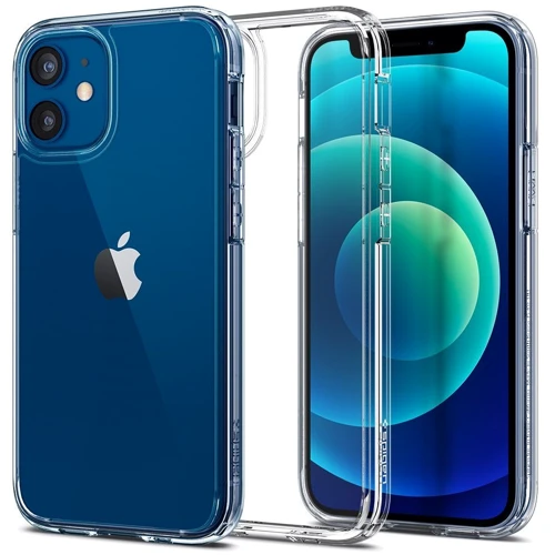 Чехол для iPhone Spigen Crystal Hybrid Crystal Clear (ACS01542) for iPhone 12 mini: Тип чехла накладка на заднюю часть
