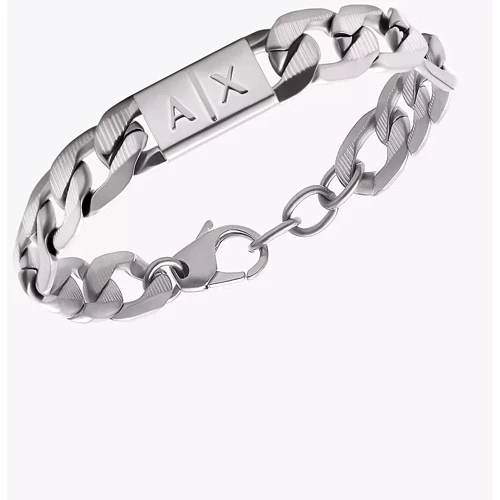 Чоловічий браслет Armani Exchange сріблястий (AXG0077040) фото 1
