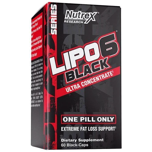 Жиросжигатель Nutrex Lipo-6 Black Ultra Concentrat 30 caps