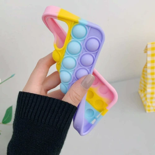 Чехол для iPhone Mobile Case Pop-It Antistress Rainbow for iPhone 12/iPhone 12 Pro: Тип аксессуара чехол