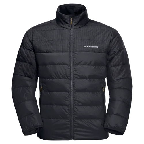Пуховик Jack Wolfskin Dna Tundra Jkt M 1206621-6350 50 темно-серый зимний с капюшоном