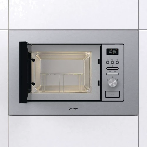 Встраиваемая микроволновая печь Gorenje BM201AG1X: Цвет нержавеющая сталь