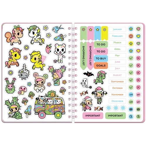 Щоденник-планер Kite Tokidoki на спіралі (TK23-438): Виробник KITE