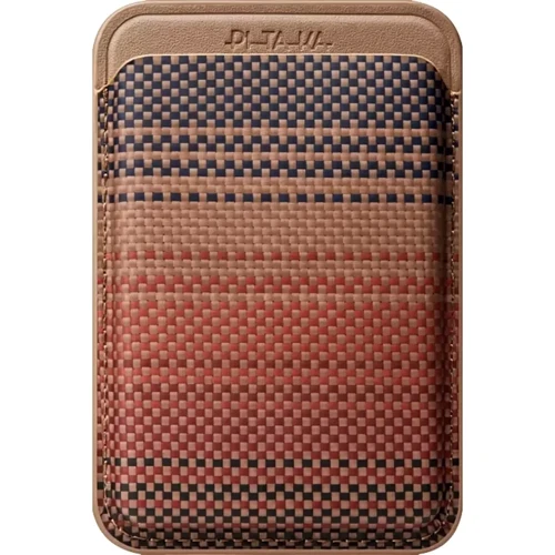 Чехол для iPhone Pitaka Magnetic Woven Wallet Sunset (MWW2402)