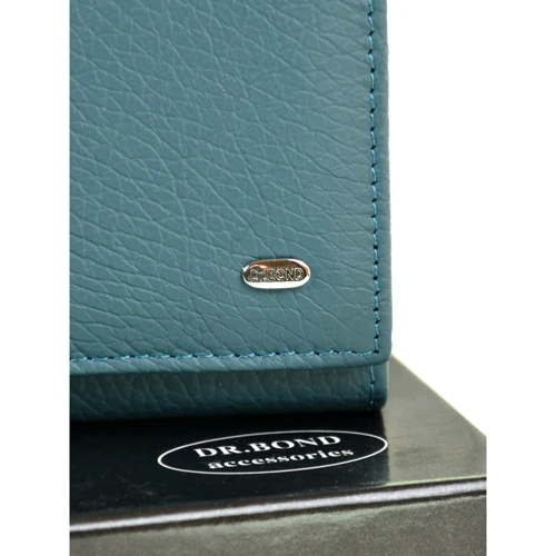 Женский кошелек Dr. Bond голубой (29943 light-blue): Пол Женский