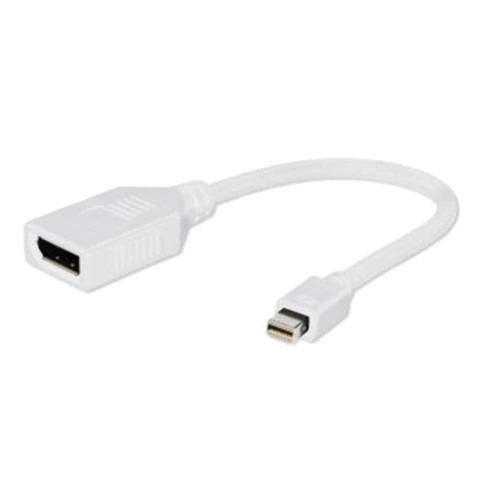 Кабель и переходник Cablexpert mini DisplayPort - DisplayPort (M/F), 0.1 м, White (A-mDPM-DPF-001-W)