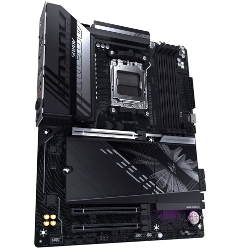 GIGABYTE B850 AORUS ELITE WIFI7 UA: Разъемы на плате USB 2.0, USB 3.2 Gen 2, SATA 3.0, M.2